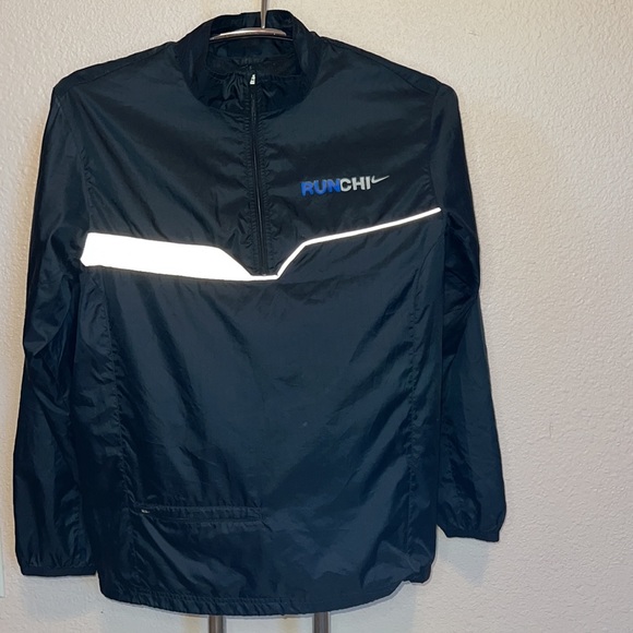 Nike Run Chi Chicago Marathon Jacket 
Size L
Black/Blue/3M - Picture 2 of 16